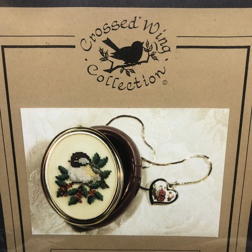 Crossed Wing Collection Black Capped Chickadee Pattern Only Cross Stitch 1993