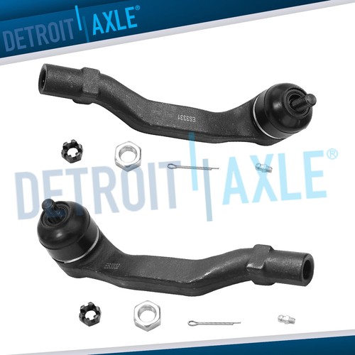 Front Left Right Outer Tie Rods for Acura El Integra Honda Civic Del
