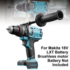 Cordless Brushless Electric Drill Impact Hammer Machine For Makita 18V Battery