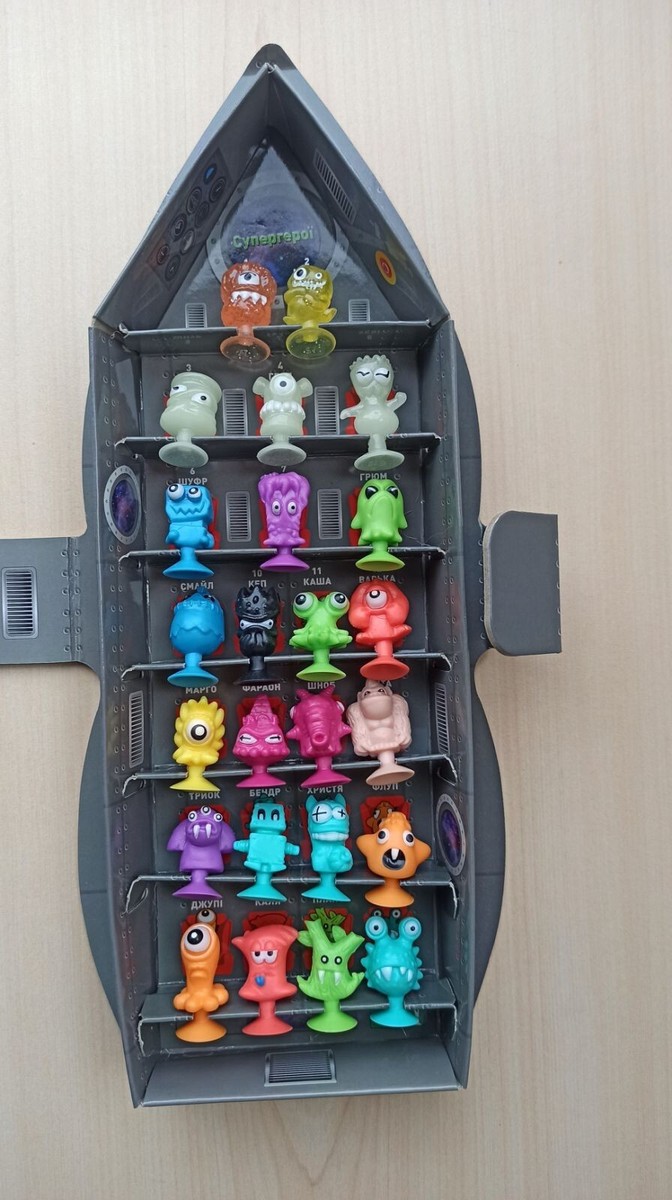 Stikeez from space, rocket, Silpo Ukraine, Full set in a box | eBay