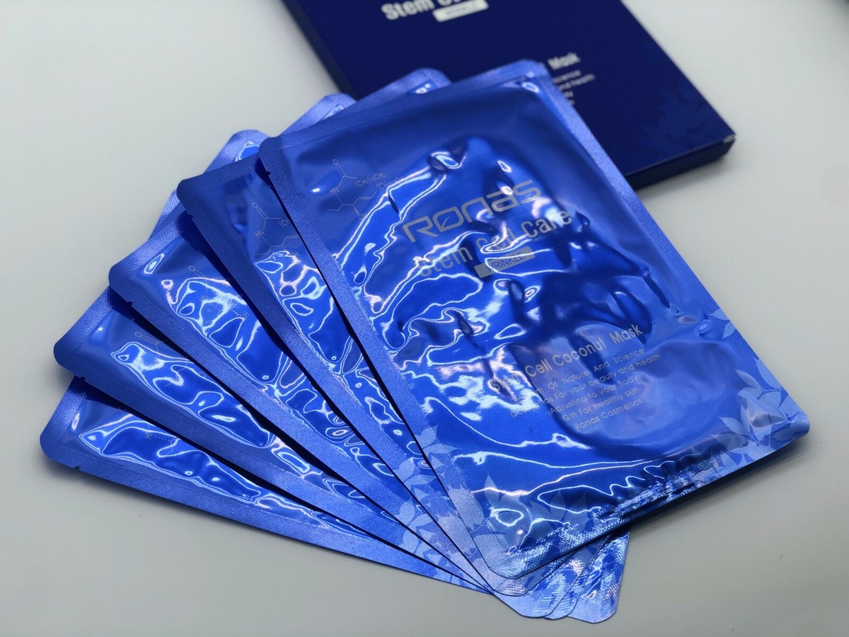 chiemi》RONAS Stem Cell Coconut Mask Amazon.com : Ronas Stem Cell Coconut Gel Mask 5 pack. Anti