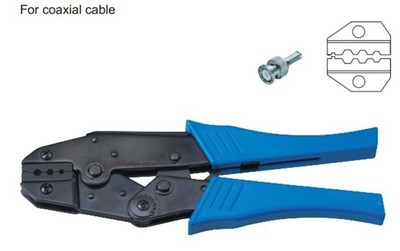 Coax Coaxial Cable Ratchet Plier Crimper 0.315''/0.252''/0.068''   0.042'' SQ #A6-36