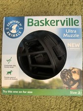 NEW BASKERVILLE SIZE 2 ULTRA MUZZLE FOR SMALL DOGS