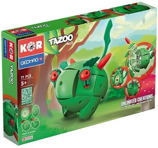 Geomag Kor Tazoo Paco figurine aimantée pour animer les après-midi de jeux