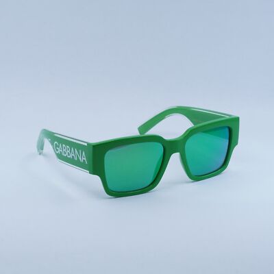 New DOLCE & GABBANA DX6004 3311F2 Green/Green Mirror Green