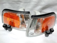 Front Corner Turn Signal Park Light Lamps Wbulbs One Pair For 1992 1993 Accord