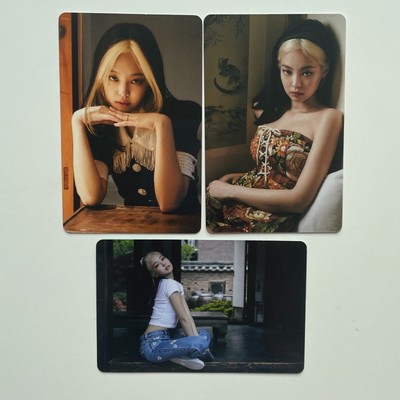Blackpink Sommertagebuch in Seoul offizielles Jennie Fotokartenset