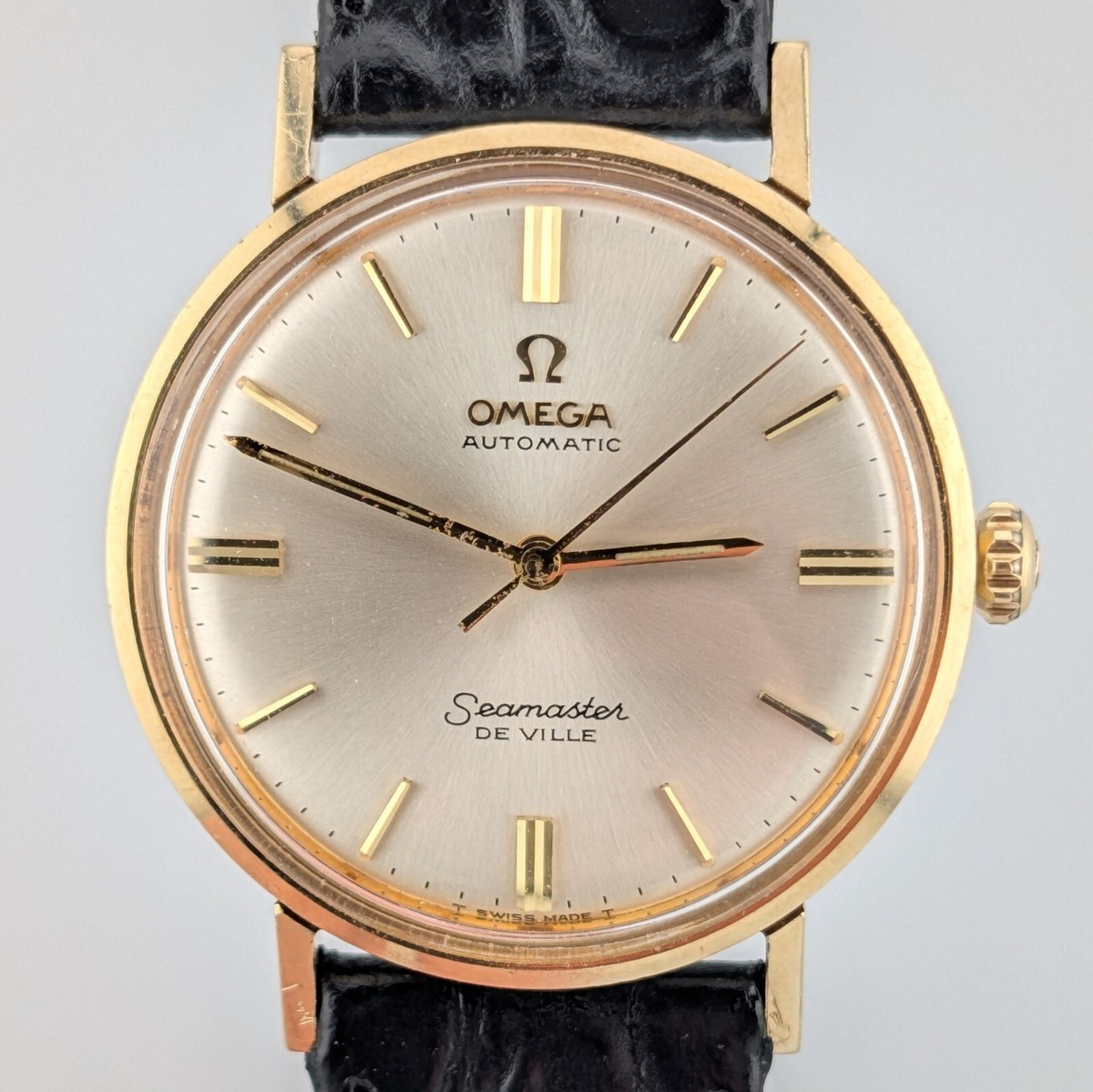 ＊なかさま専用＊SEAMASTER DEVILLE 14K Vintage 34mm Omega Seamaster DeVille Men's Automatic