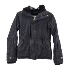 Aritzia Tna Summit Parka Black Size Xs Missing Fur Trim