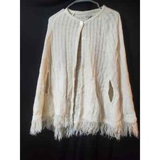 1970s Sweater Shawl, One Size Fits Most