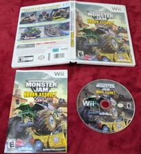Monster Jam: Urban Assault (Nintendo Wii, 2007) Complete and Tested