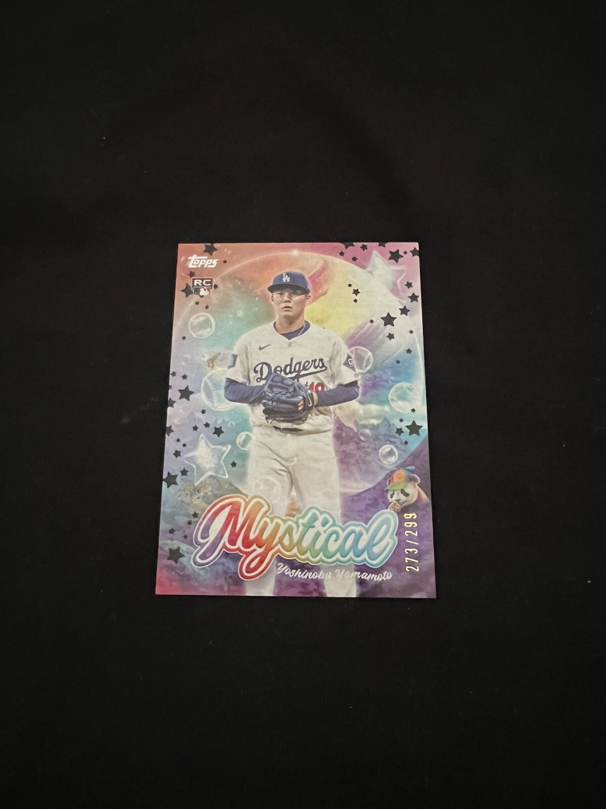 2024 Topps Update Mystical Yoshinobu Yamamoto RC SP RARE BLACK 273/299
