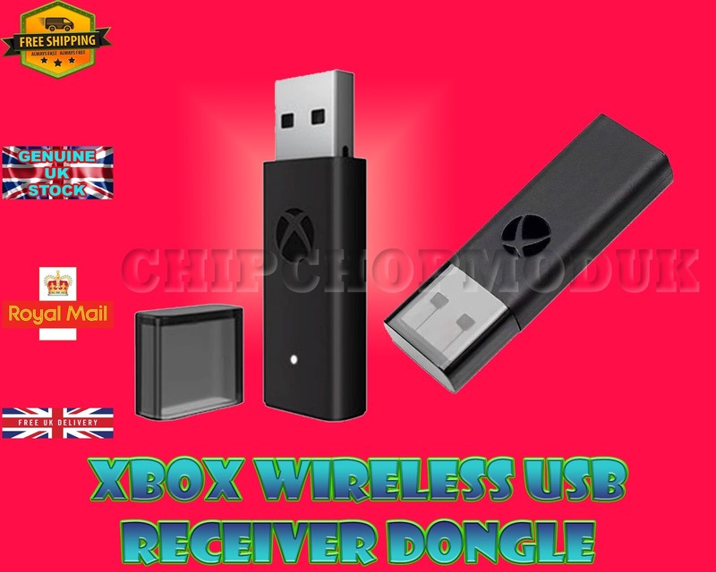 XBOX ONE controller Wireless USB Adapter receiver gaming dongle Windows 10 & 11