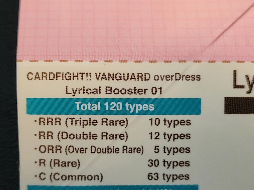 Cardfight Vanguard Lyrical Melody (D-LBT01) Complete 120 card Set - Image 2 of 4