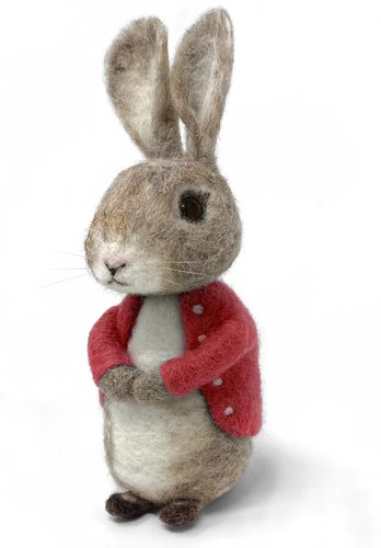 The Crafty Kit Company Bertie Hase Nadel Filzen Handwerk ab 10 Jahren