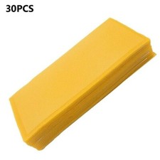 30Pcs Honeycomb-Foundation Bee Hive Wax Frames Waxing Beekeeping Equipment-Sheet