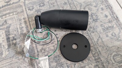 Acuity 120V,LED Outdoor Spot Light Black W/Mounting Post And  Plate.New Open Box