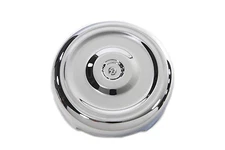 Chrome Round Bobbed Style 8" Air Cleaner Cover for Harley Sportster Softail