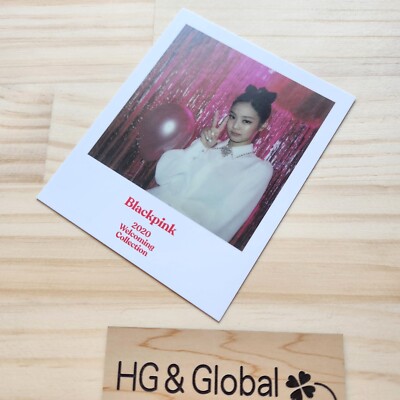 Blackpink Official JENNIE Set 1st 'Solo' album & Photocard