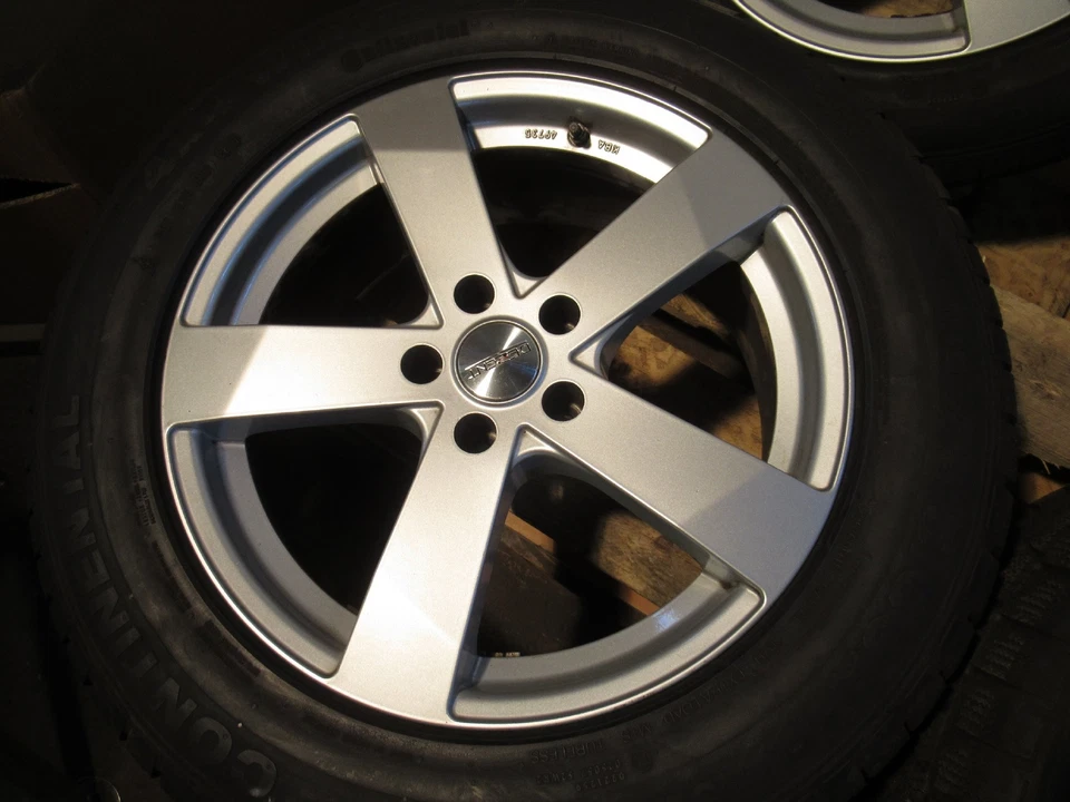 7mm! 1A Aluräder Winterreifen Conti Mercedes GLC + Audi Q5 - 235/60 R18 5x112 - Bild 2 von 4