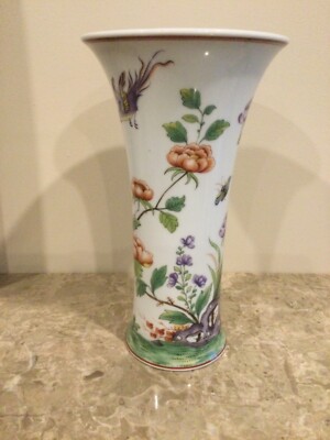 Augarten Wien Flared Porcelain Vase 10''