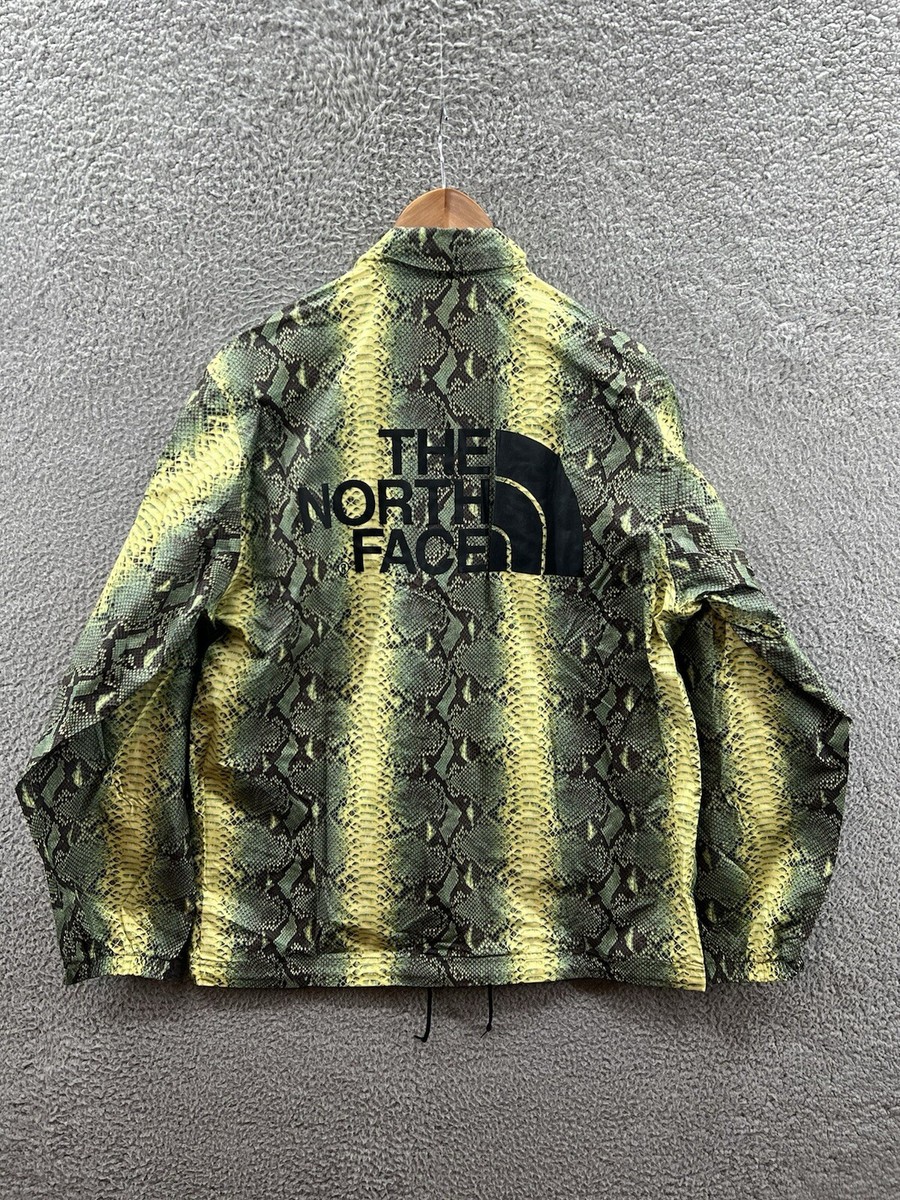 THE NORTH FACE × Supreme snake coaches M Supreme The North Face Snakeskin Taped Seam Coaches Jacket