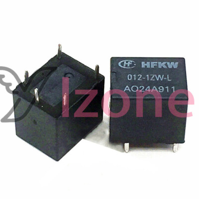 10Pcs HongFa HFKW-012-1ZW-L 12VDC Power Relay 5Pins~