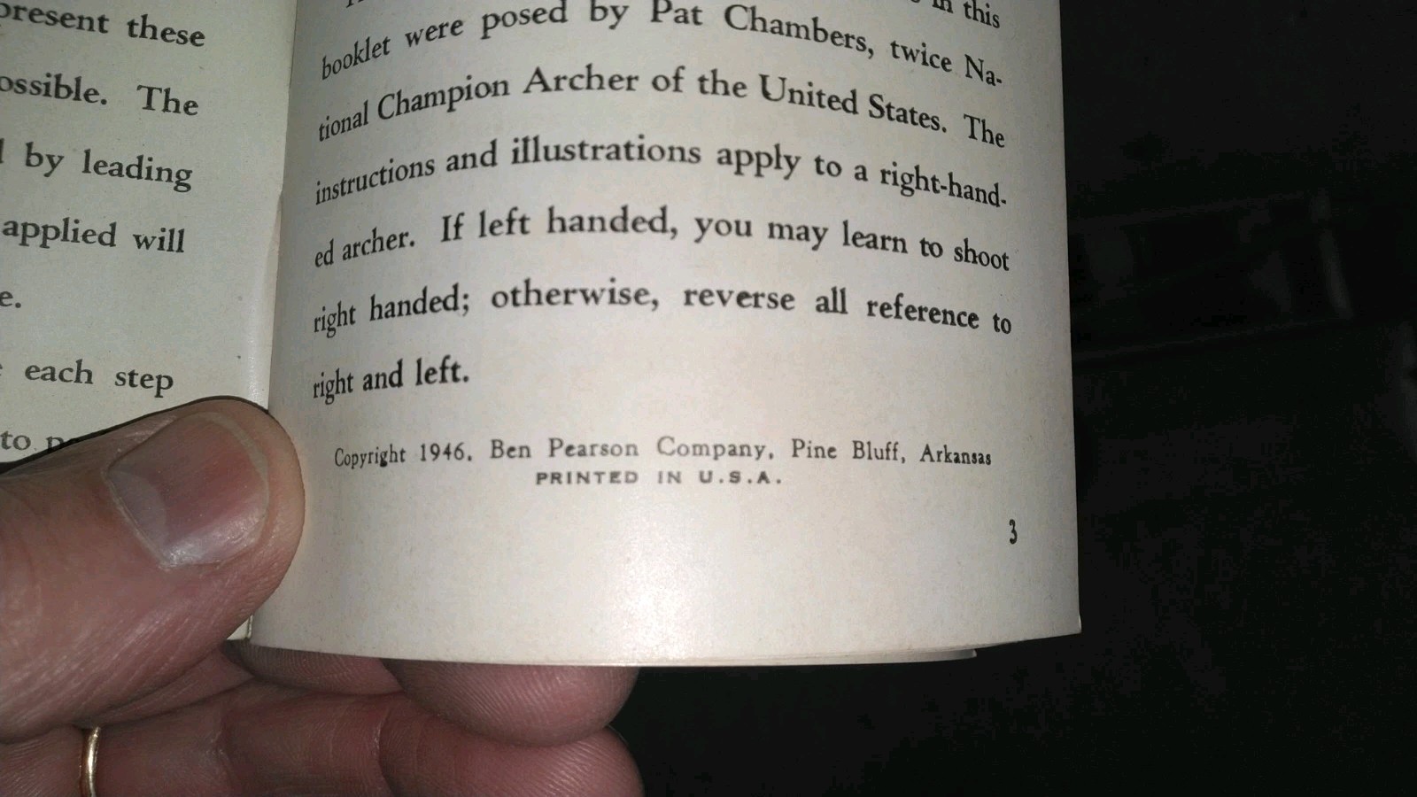 NIB 1946 Vtg Ben Pearson 60" Youth Bow+Arrow Old Hickory UNUSED Set n Toy