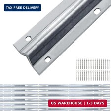 24 Ft V-track For Sliding Gates Galvanized Steel Heavy-duty Inverted V-groove T
