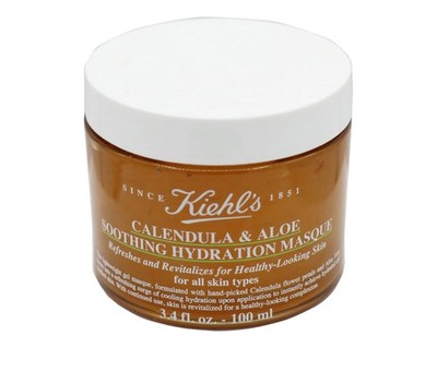 Kiehl's Calendula & Aloe Soothing Hydration Masque  -3.4 oz / 100ml Mask Unbox