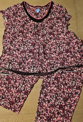 Pajama Shirt Vera Wang Capri Pajamas Simply Vera Wang XL Black