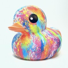 Rubber Duck Paintball Splatter Jumbo Jeep Duck Large For Bath Huge Big Ducky