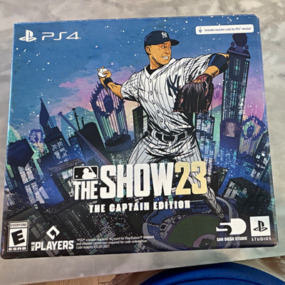 MLB The Show 23 Captain Edition SteelBook (PS4) E Everyone NTSC-U/C Baseball