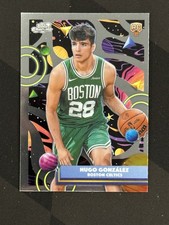 Hugo Gonzalez 2025-26 Topps Cosmic Chrome NBA RC Base Set #172 Celtics Rookie