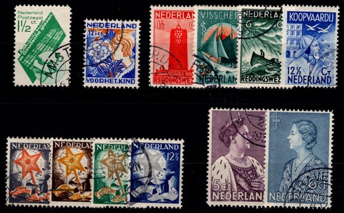 Niederlande sehr gutes Lot gestempelt used Sammlung #ZO485