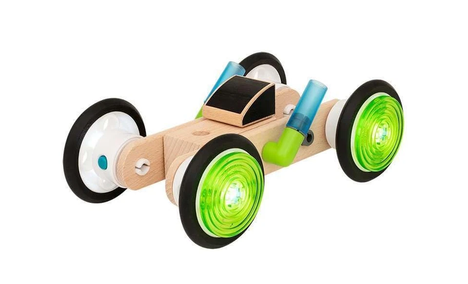 Juego de luces de construcción 34593 | Juego de tren de juguete de madera para niños de 3 años en adelante Foto 2 de 4