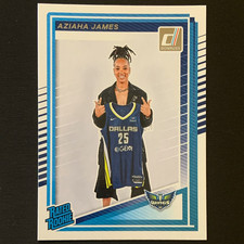 Panini 2025 Donruss WNBA Aziaha James Dallas Wings RC Rated Rookie #95