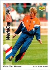 1993 Upper Deck World Cup Preview English/German - Peter Van Vossen
