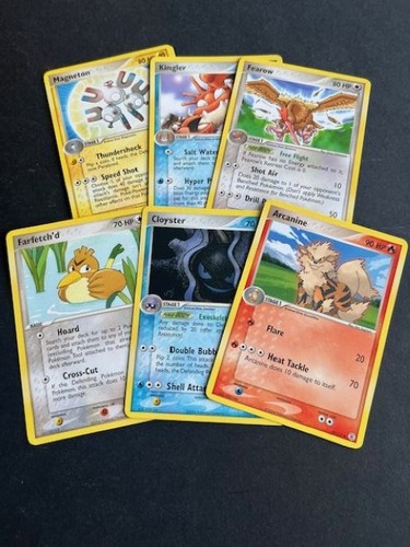 Pokemon EX Firered & Leafgreen Base Cards Singles