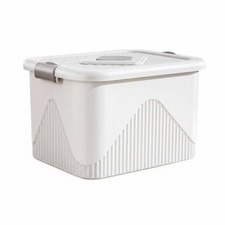 Klarsichtbox mit Deckel Transparent Rollbox mit Deckel Gro&szlig;das Produkt