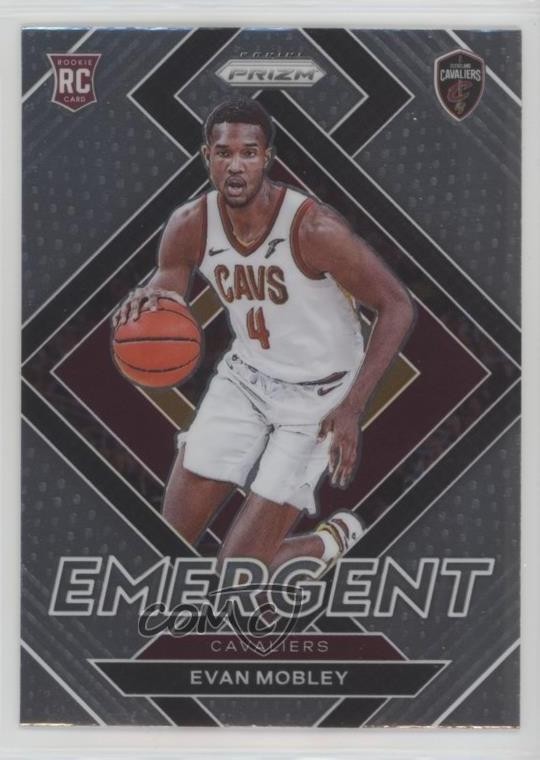 2021-22 Panini Prizm Emergent Evan Mobley #9 0wv1
