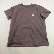 Carhartt Shirt Mens XL Short Sleeve Crew Neck Pocket Casual Loose Fit