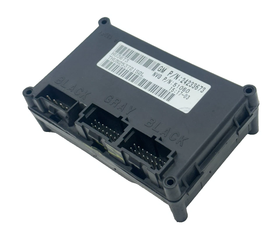 2006 2009 CHEVY TRAILBLAZER GMC ENVOY MÓDULO DE CONTROLE DE CAIXA DE TRANSFERÊNCIA 24233673 - Imagem 3 de 4