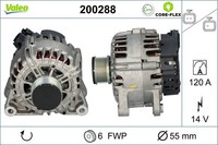 Lichtmaschine Generator Lima Valeo CORE-FLEX 200288 14V FüR Opel Crossland P17 1