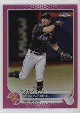 2022 Topps Chrome Pink Refractor Jeff McNeil #2 ms9