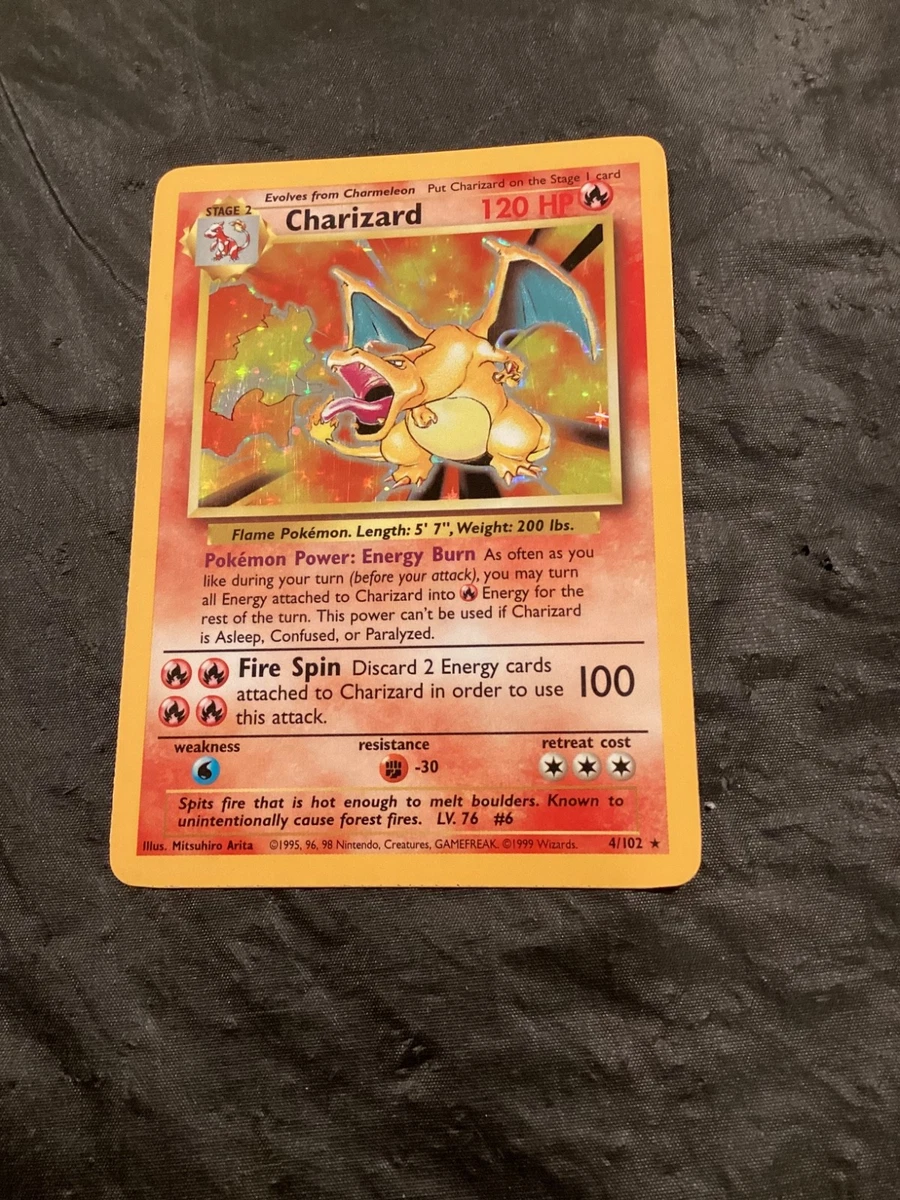Pokémon TCG Grade 6 Charizard Individual Collectible Card Game