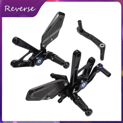Adjustable Rearsets Footrests Foot Pegs For Yamaha YZF-R1 R1M 2015-2022 Rear Set