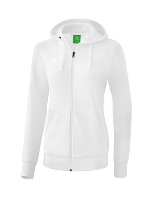 erima hoody jacke, Hoody mit Reißverschluss, weiß, damen, Gr. 38