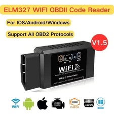 Elm327 Wifi Obd2 Code Reader Scanner Car Diagnostic Tools V1.5 Wifi For Android