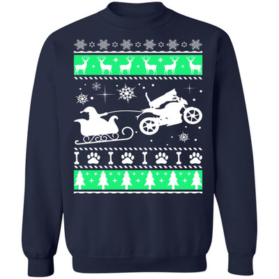 Cat Lovers Motocross Motorcycle Mx Ugly Christmas Sweater sweatshirt